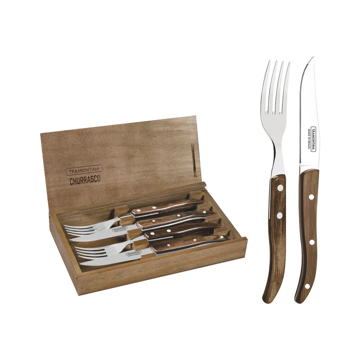 Tramontina Churrasco Premium Paisano Cutlery Set 4Pcs