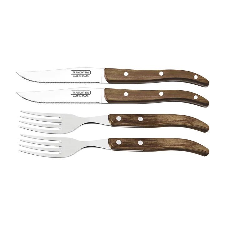 Tramontina Churrasco Premium Paisano Cutlery Set 4Pcs