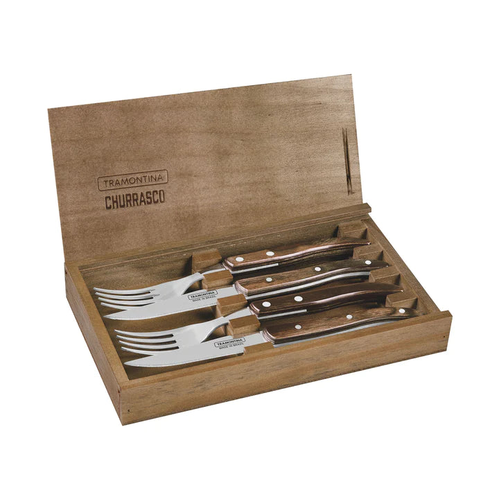 Tramontina Churrasco Premium Paisano Cutlery Set 4Pcs