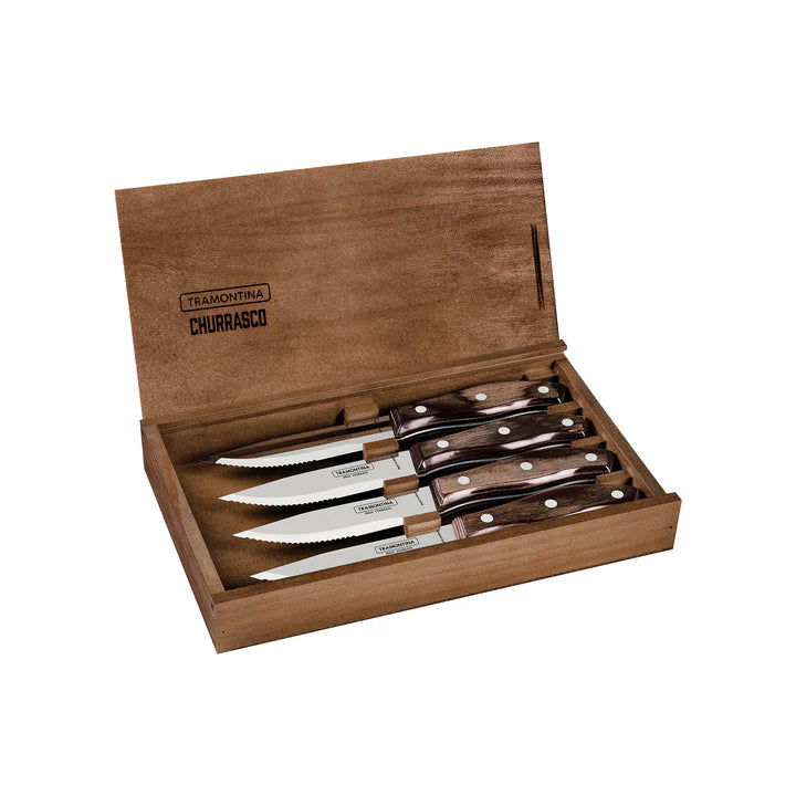 Tramontina Churrasco Premium Rio Grande Steak Knife Set - 4 Pcs