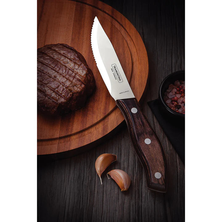 Tramontina Churrasco Premium Rio Grande Steak Knife Set - 4 Pcs