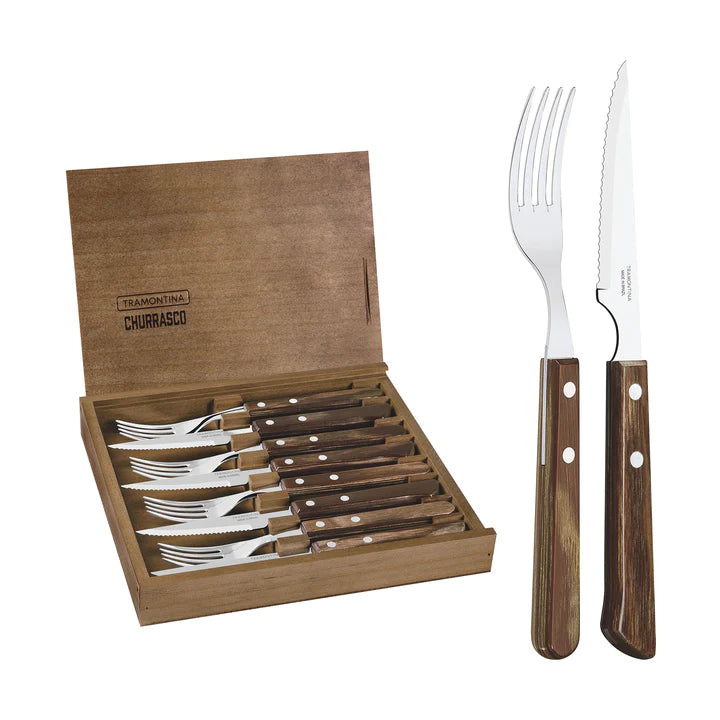 Tramontina Churrasco Premium Vaneira 8Pcs Cutlery Set