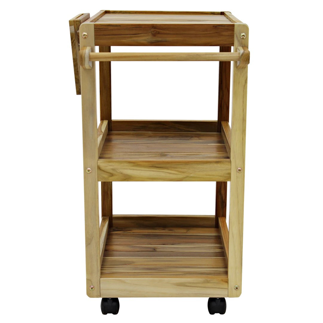 Tramontina Churrasco Serving Trolley in Teak Wood