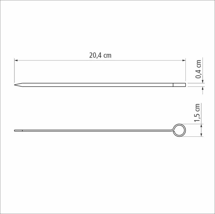 Tramontina Churrasco Skewer Set, 6Pc