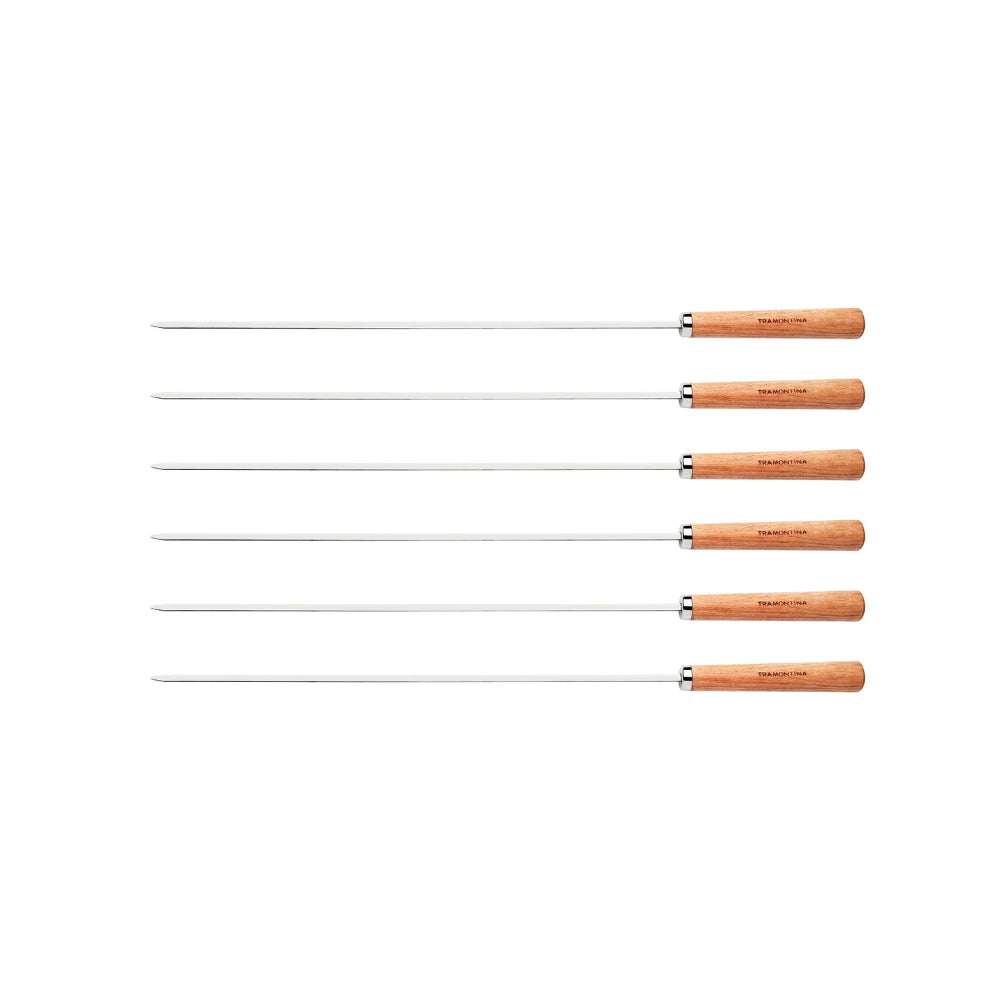 Tramontina Churrasco Skewers Set 50cm - 6 Pcs