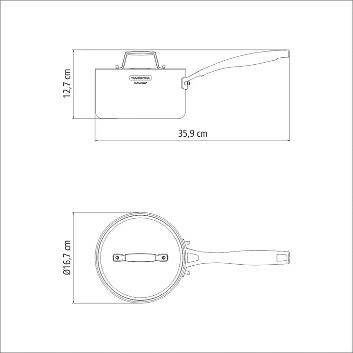 Tramontina Grano Saucepan 16cms