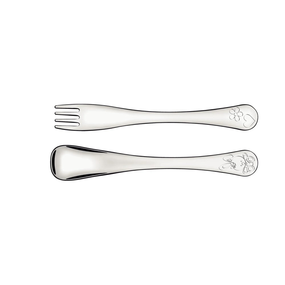 Tramontina Le Petit Girls Stainless Steel Flatware Set - 2 Pcs