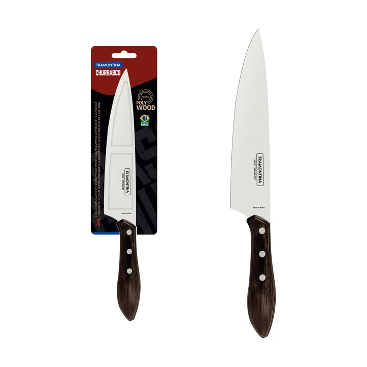 Tramontina Meat Knife with Polywood Handle 8"