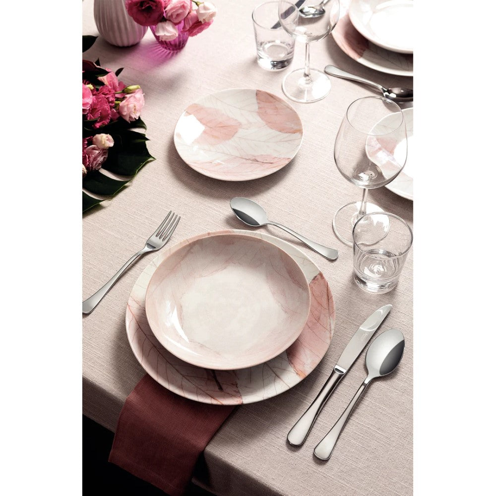 Tramontina Rose Set of 6 Decorated Porcelain Dinner Plate 28cms