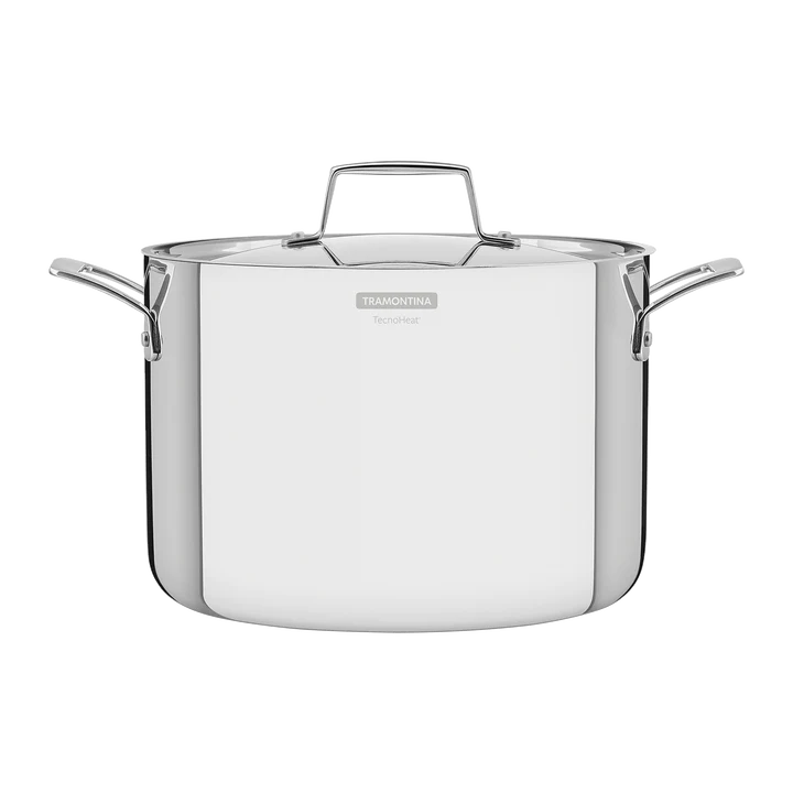 Tramontina Stainless Steel Grano Stock Pot 7.7 Litres