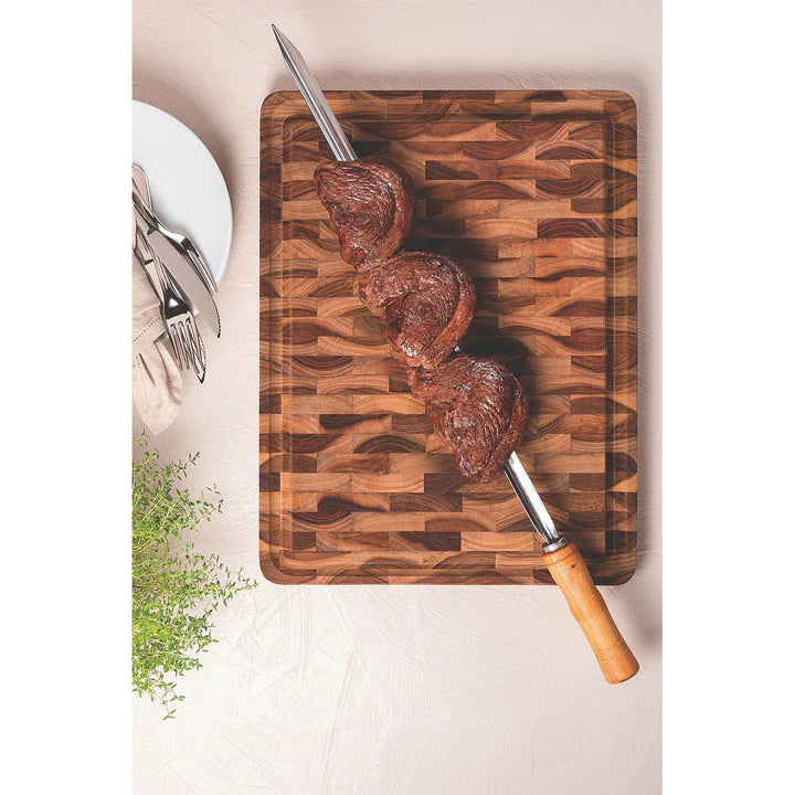 Tramontina Teak Wood Barbecue Board 45x35cms