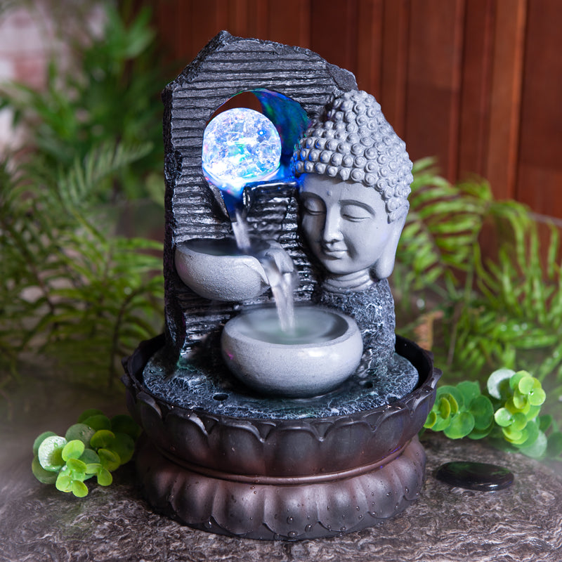 Tranquil Buddha Drift Water Fountain