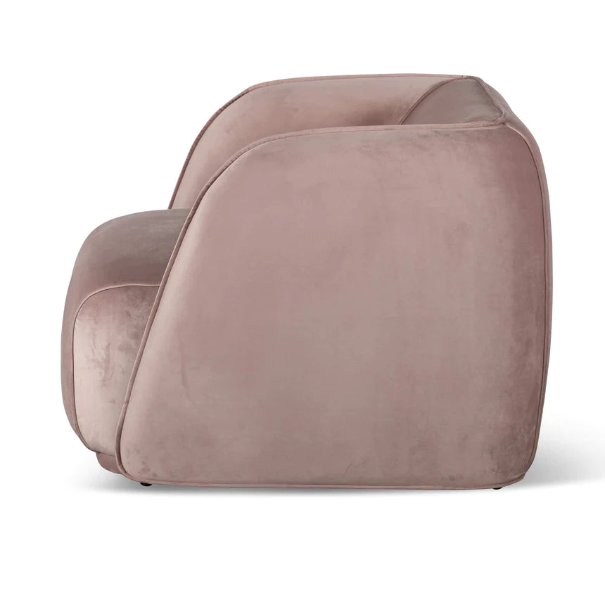 Tranquil Throne Lounge Armchair - Blush