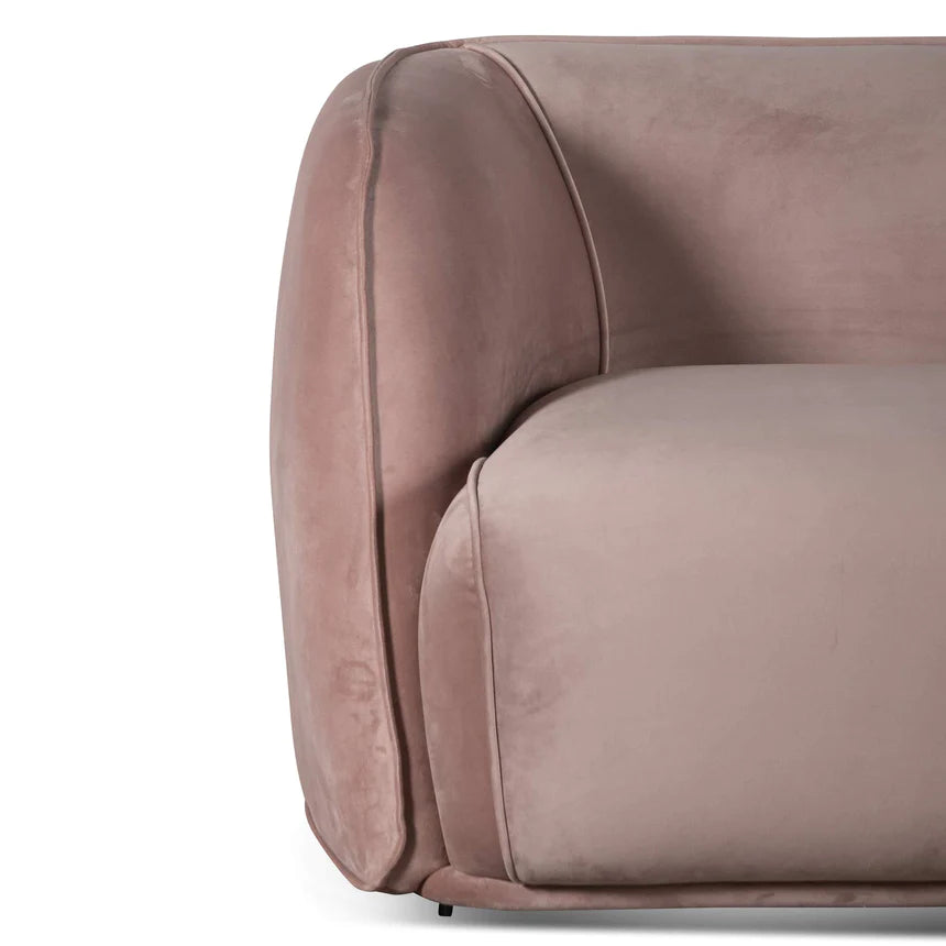 Tranquil Throne Lounge Armchair - Blush