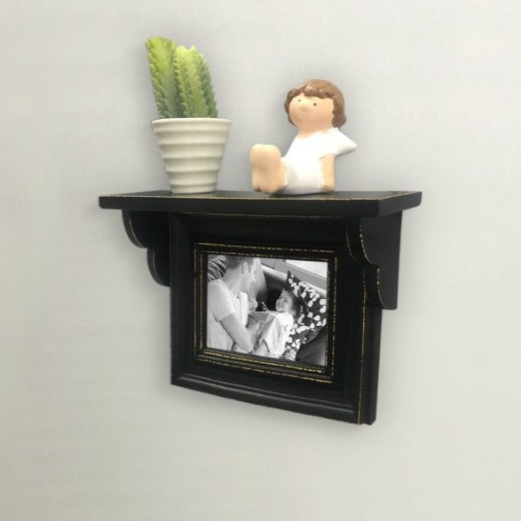 Tranquil Wood Single Photo Frame - Available in 2 Colors