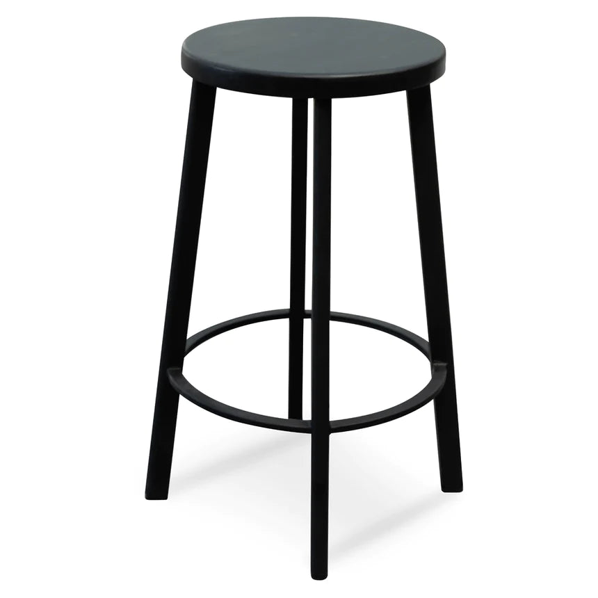 Transitional Terrace Bar Stool - Black