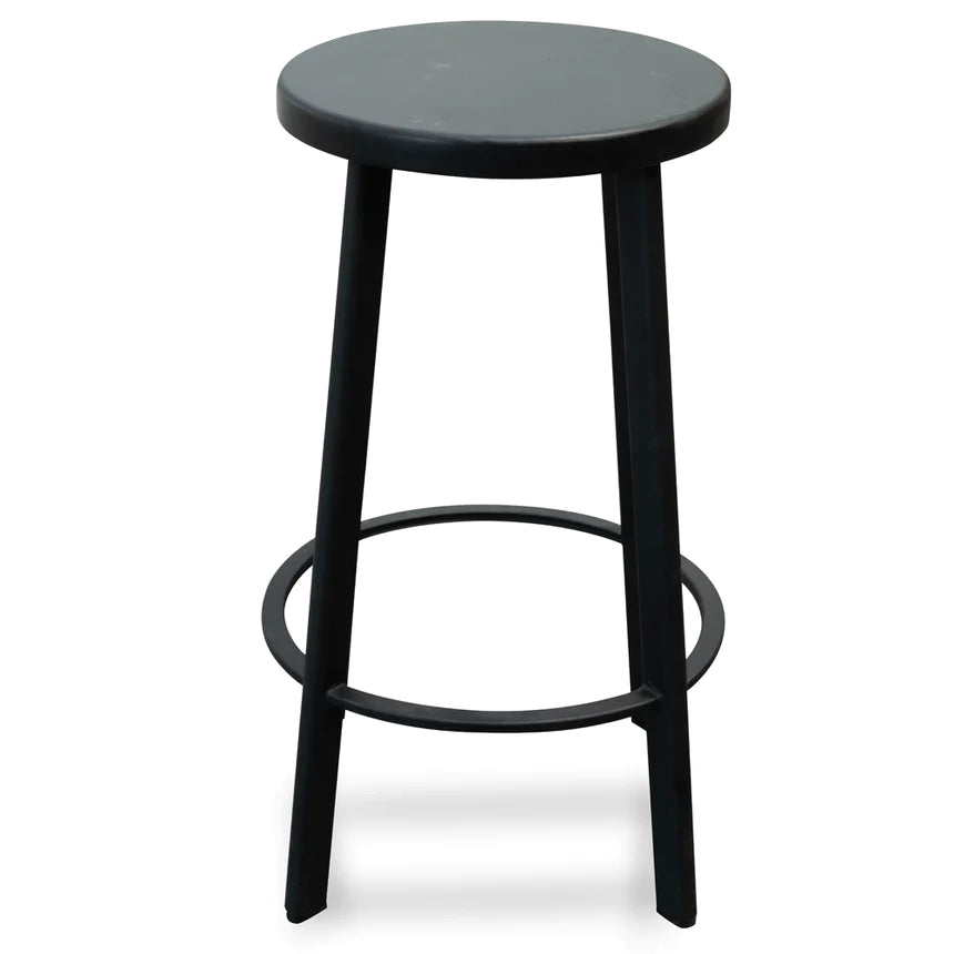 Transitional Terrace Bar Stool - Black