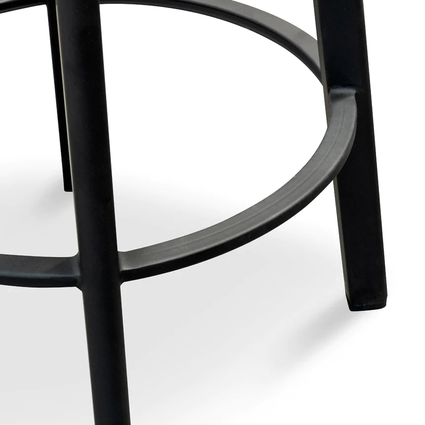 Transitional Terrace Bar Stool - Black