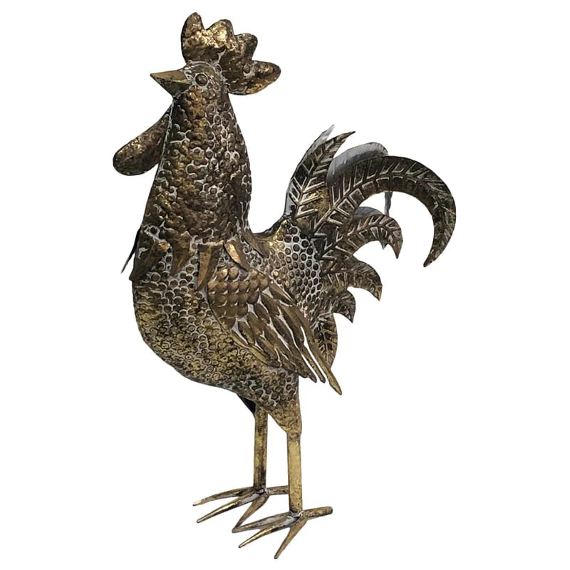 Treasure Lustre Gold Proud Chook 50cms