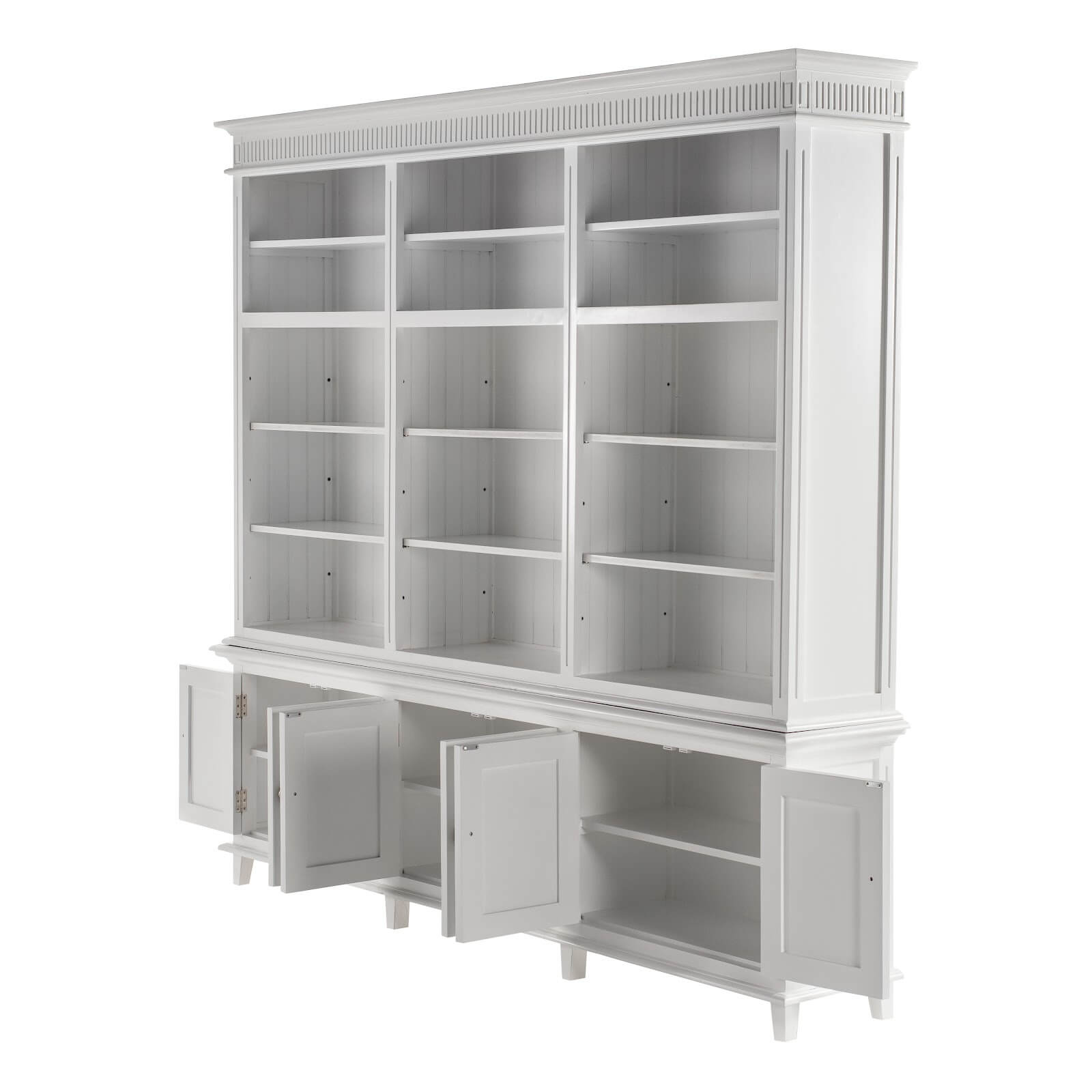 Trio Timeless Kitchen Hutch Unit 6 Doors 15 Shelves (9 Adjustables)