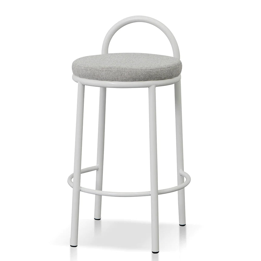 Tropical Twist Bar Stool - Light Grey (Set of 2)