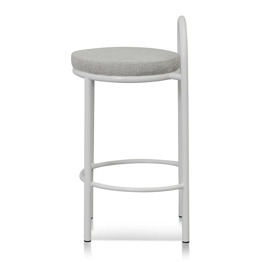 Tropical Twist Bar Stool - Light Grey (Set of 2)