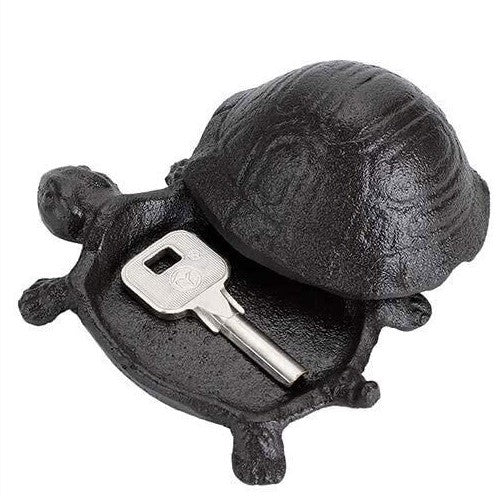 Turtle Cast Iron Key Hider Garden Decor (Available in 2 Sizes)