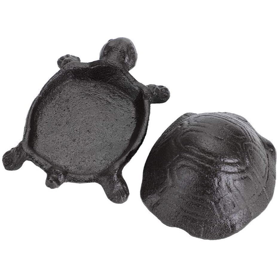 Turtle Cast Iron Key Hider Garden Decor (Available in 2 Sizes)