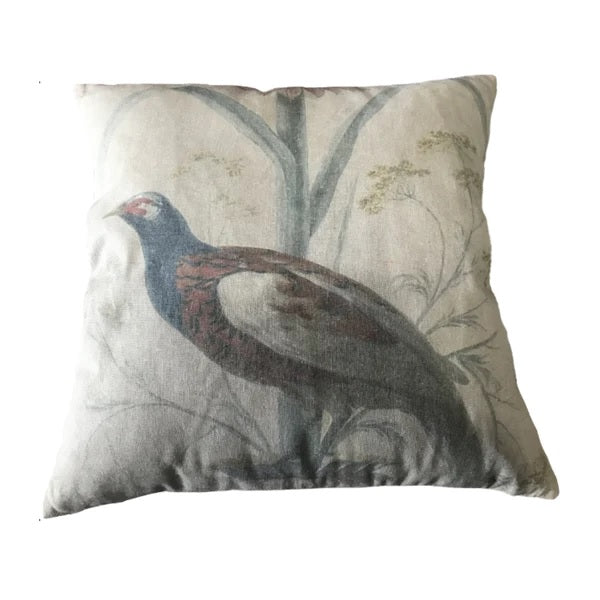 Unique Bird Printed Cushion 45x45cms