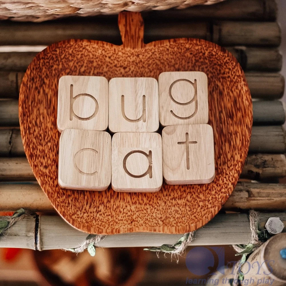 Unique Perfect Wooden Apple Tray