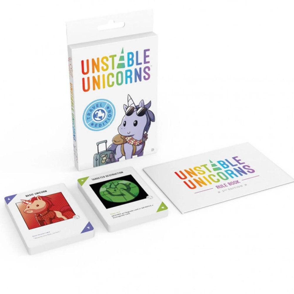 Unstable Unicorns Travel Edition Card Game