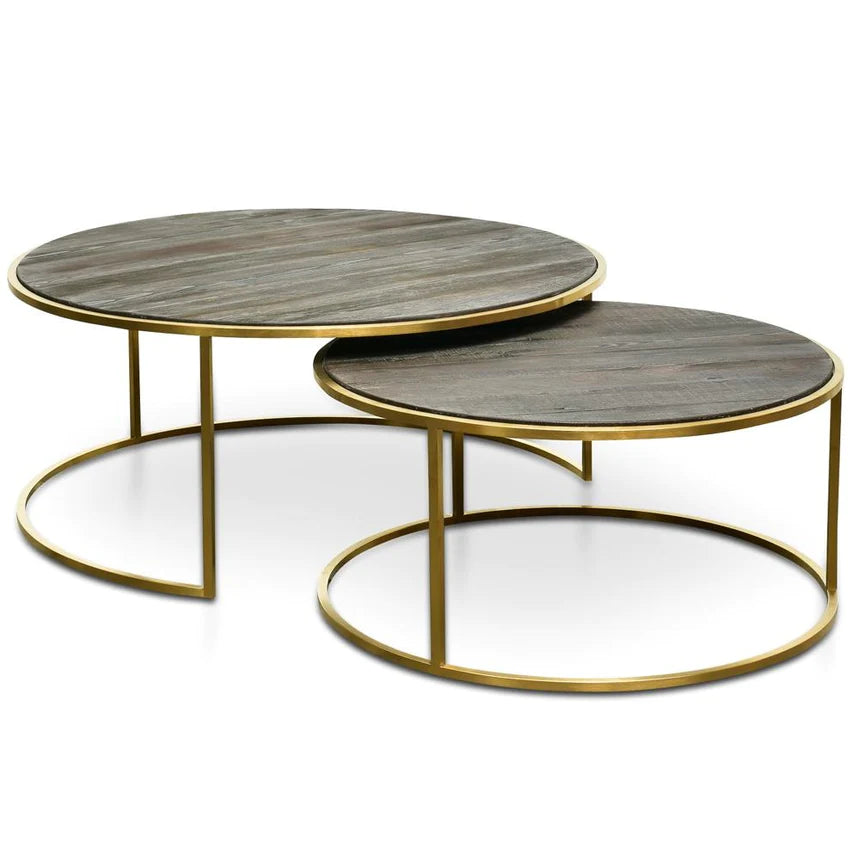 Unusual Stunning Coffee Table - Set of 2