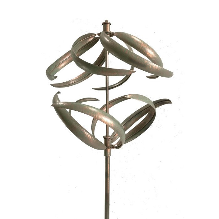 Upwind Downwind Garden Wind Spinner - Champagne