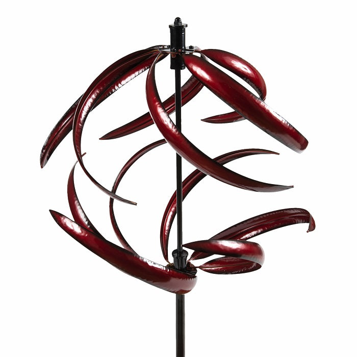 Upwind Downwind Garden Wind Spinner - Red