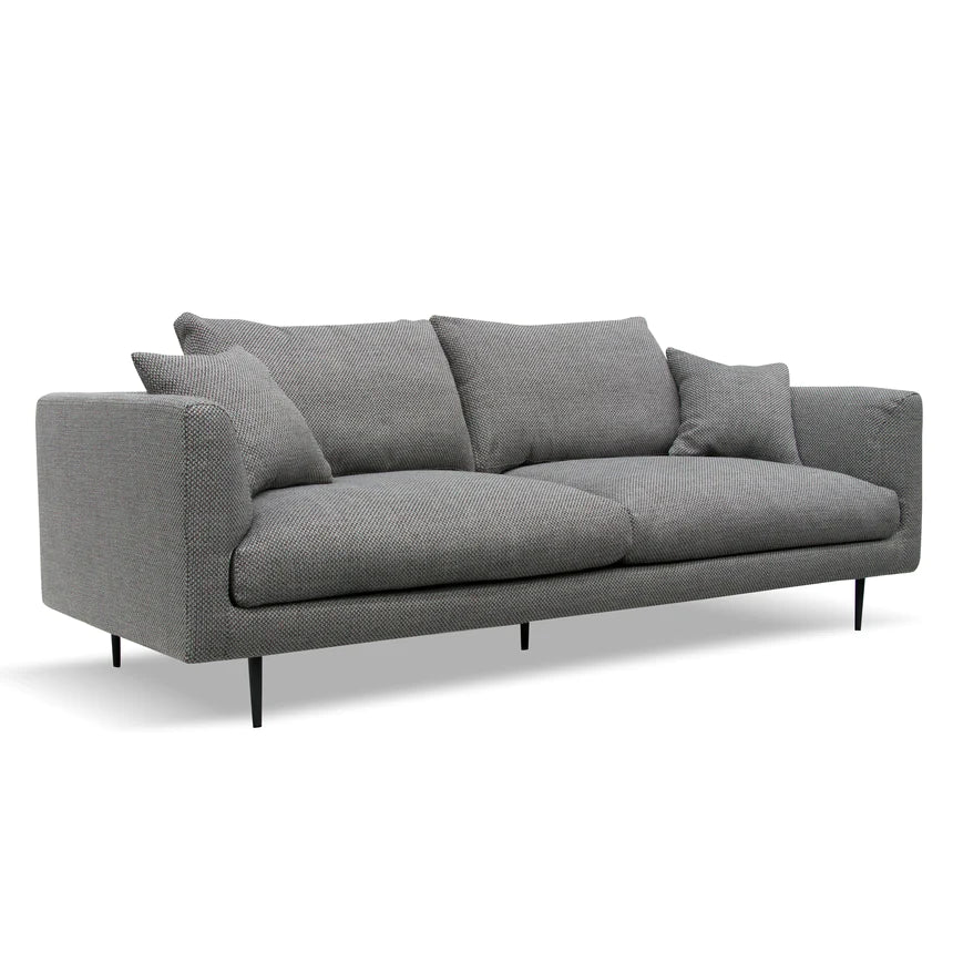 Urban Comfort 4-Seater Fabric Sofa - Noble Grey