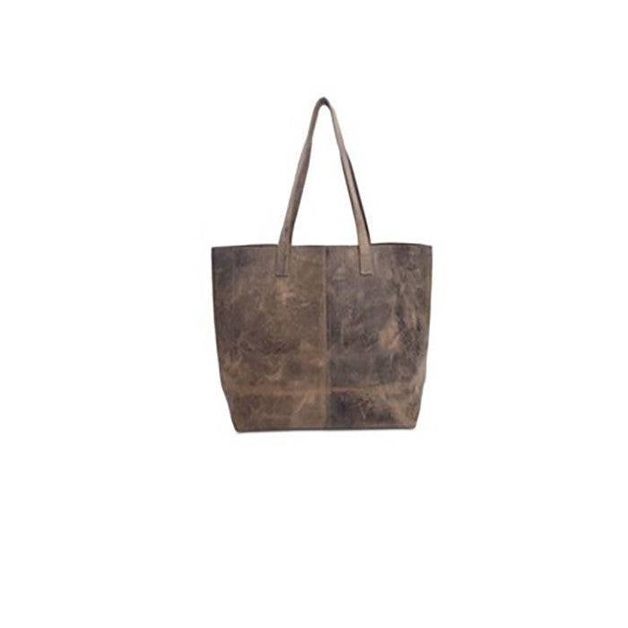 Urban Elegance Leather Tote Bag