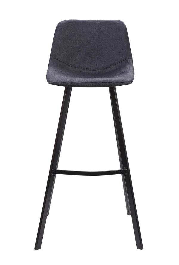 Urban Glamour Bar Chair Stool - Black (Set of 2)