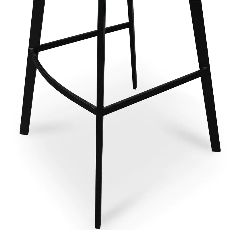 Urban Glamour Bar Chair Stool - Black (Set of 2)