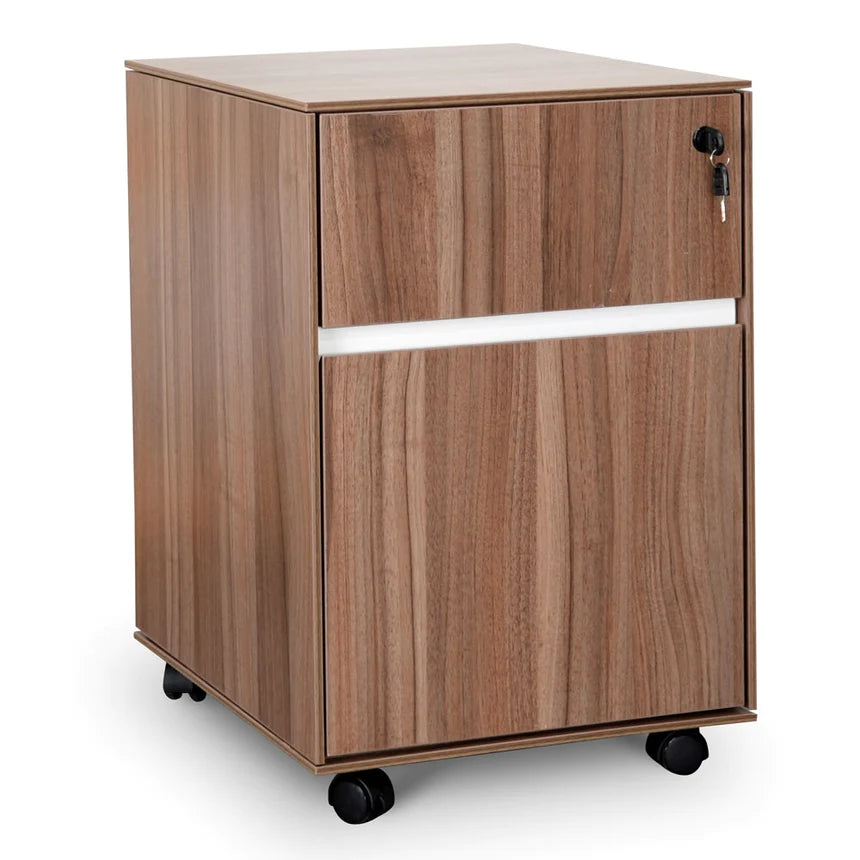 Urban Zen Bedside Table - Walnut