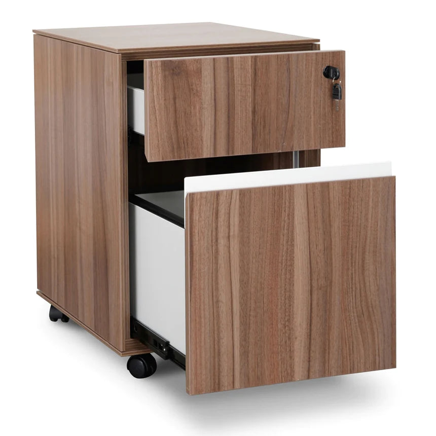 Urban Zen Bedside Table - Walnut