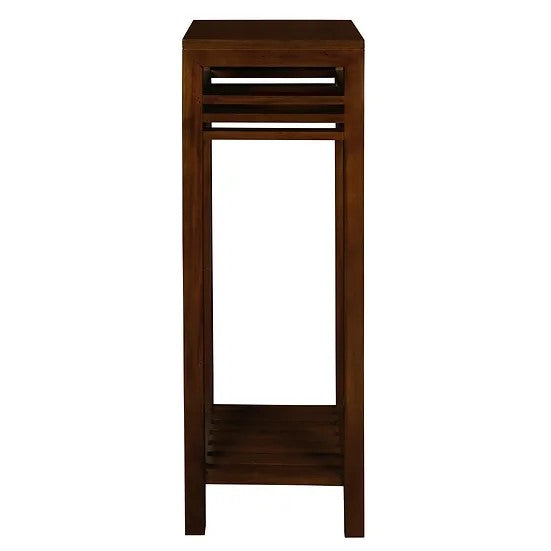 Utility Stripe Plant Stand - Brown