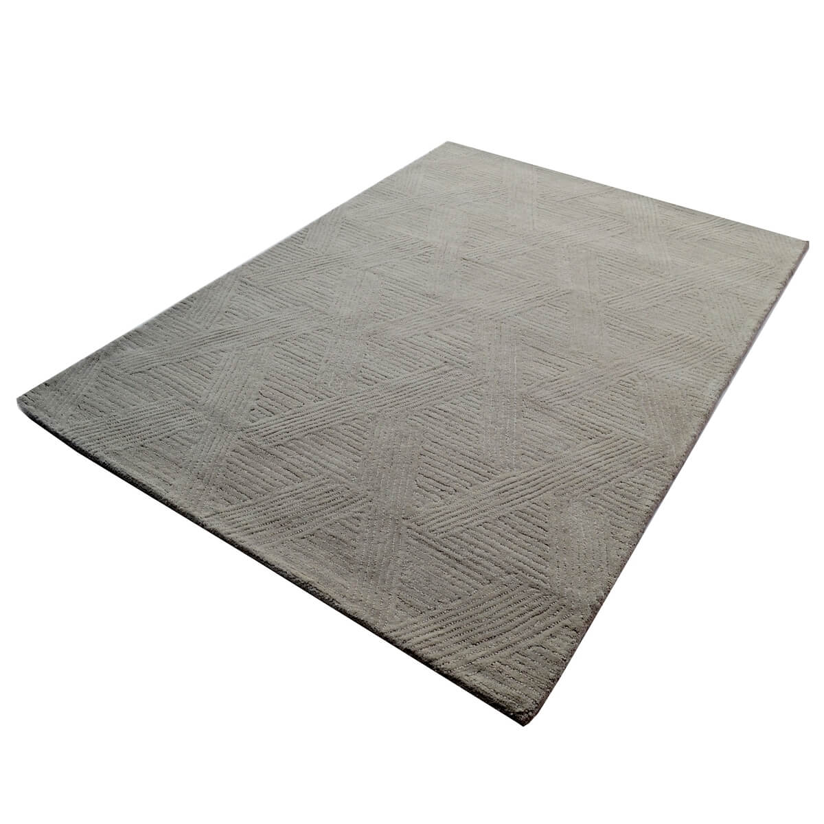 Utopia Handmade Woolen Rug - Grey (Available in 3 Sizes)