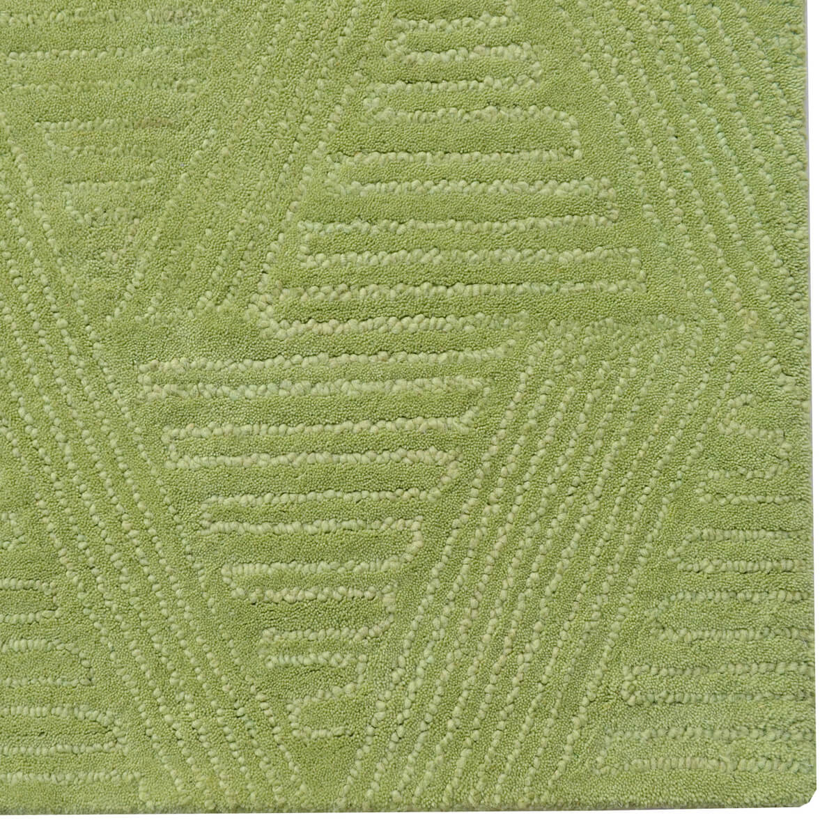 Utopia Handmade Woolen Rug - Pistachio Green (Available in 3 Sizes)