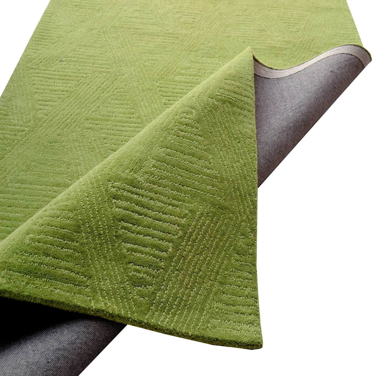 Utopia Handmade Woolen Rug - Pistachio Green (Available in 3 Sizes)