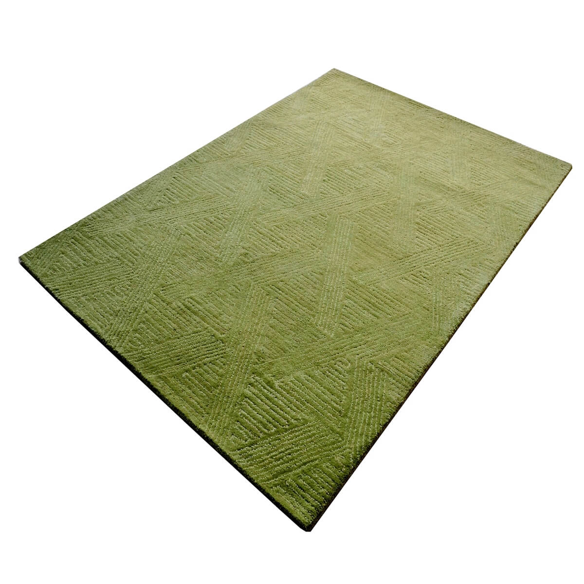 Utopia Handmade Woolen Rug - Pistachio Green (Available in 3 Sizes)