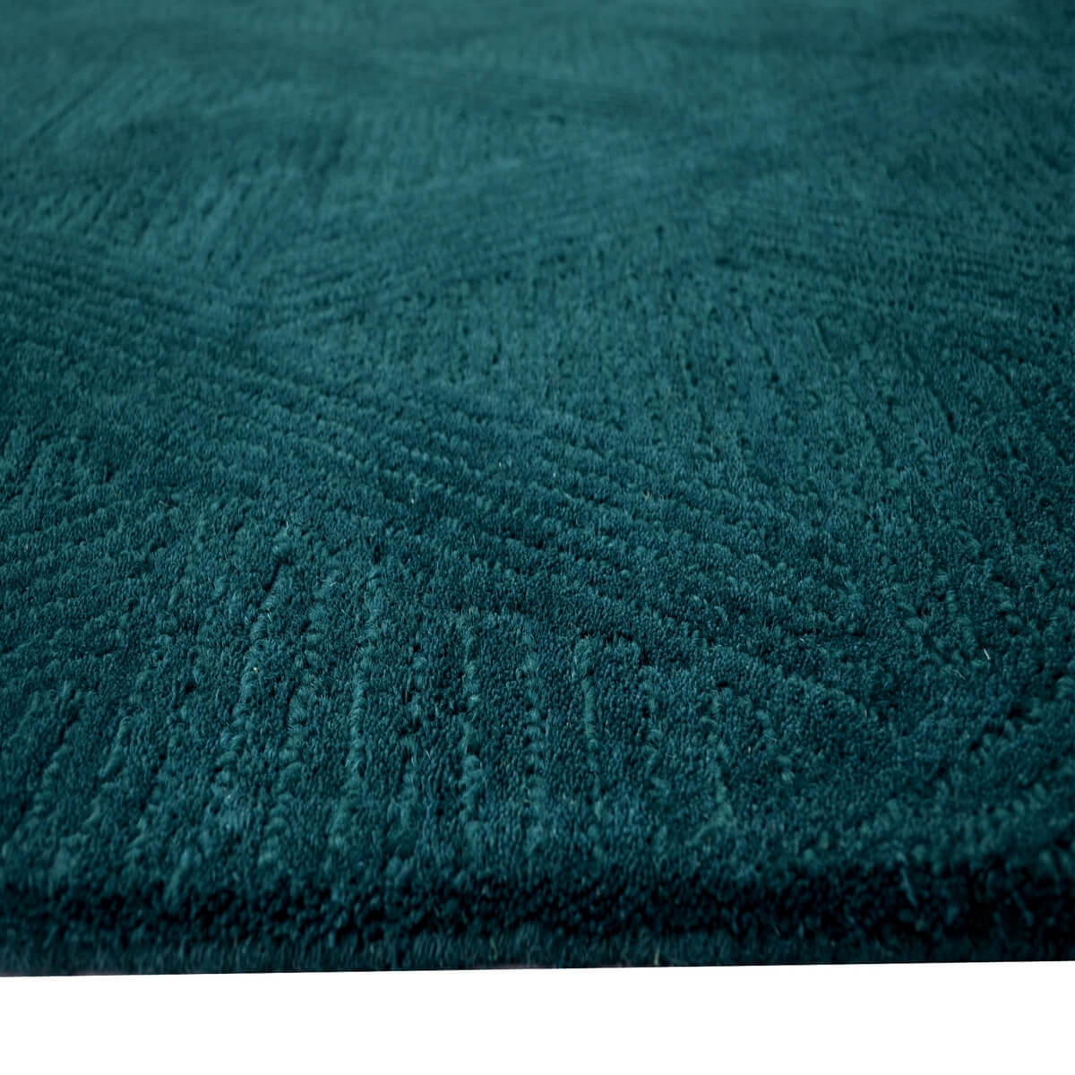 Utopia Handmade Woolen Rug - Turquoise (Available in 3 Sizes)