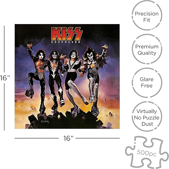 Kiss Destroyer 500 Piece Puzzle