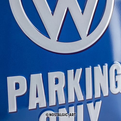 VW Parking Only Metal Sign (Available in 3 sizes)