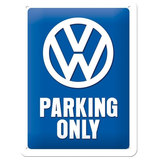 VW Parking Only Metal Sign (Available in 3 sizes)