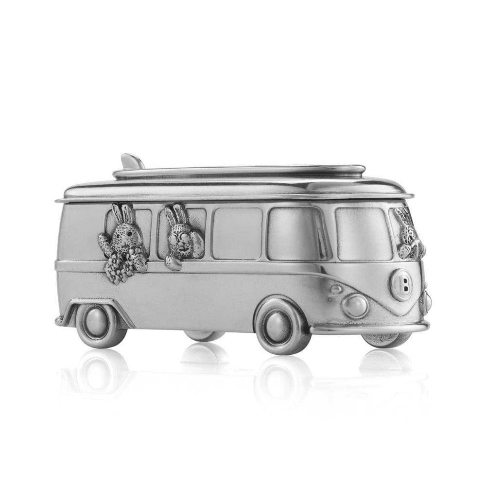 Royal Selangor Bunnies Kombi Surfie Pewter Van Container